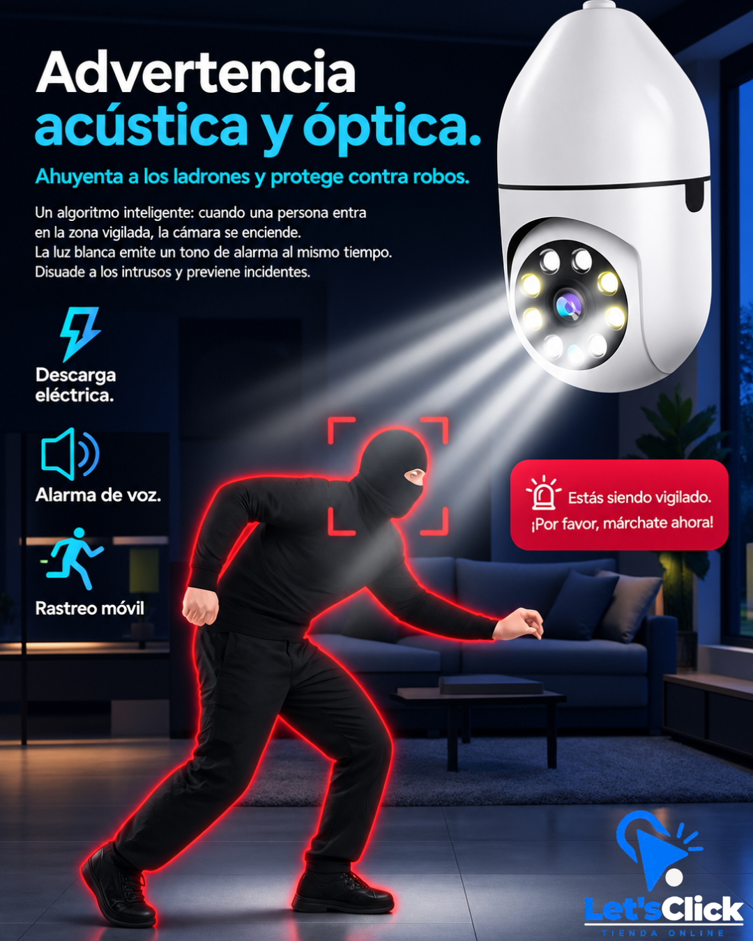 Cámara Smart WiFi 360°